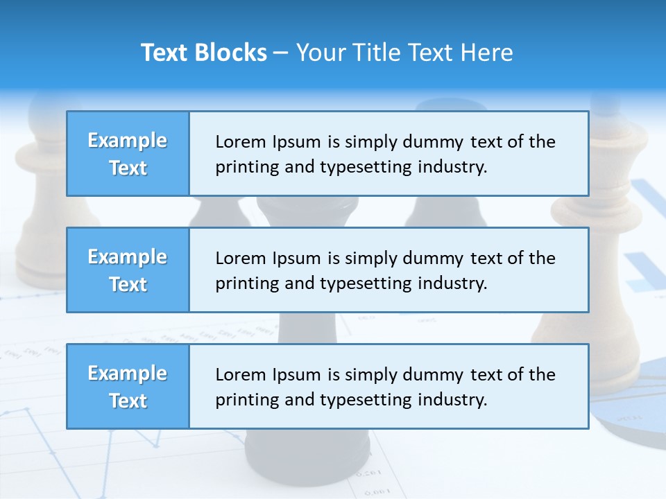 Competitive Financial Graph PowerPoint Template