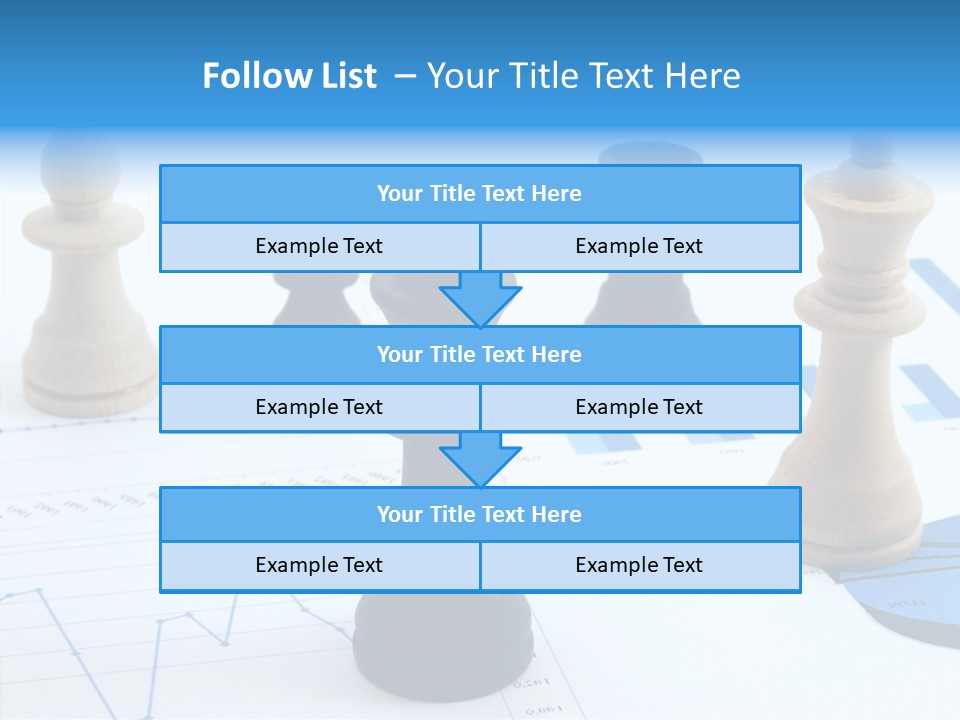 Competitive Financial Graph PowerPoint Template