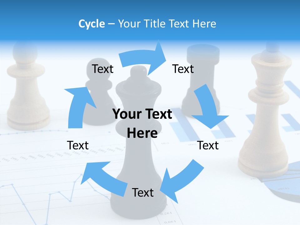 Competitive Financial Graph PowerPoint Template
