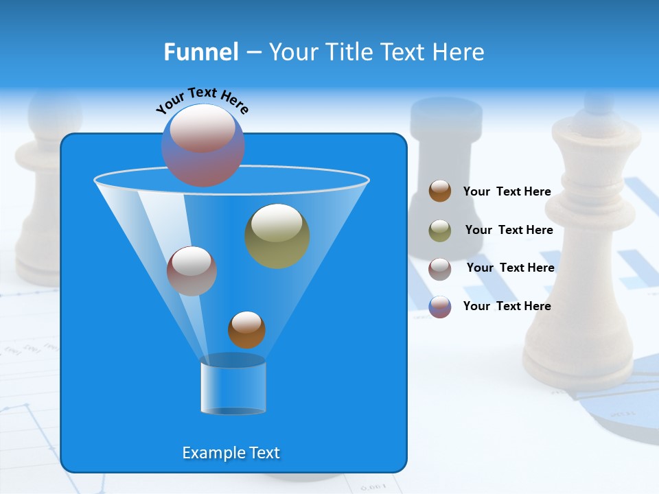 Competitive Financial Graph PowerPoint Template