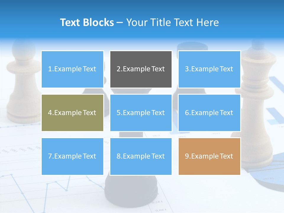 Competitive Financial Graph PowerPoint Template