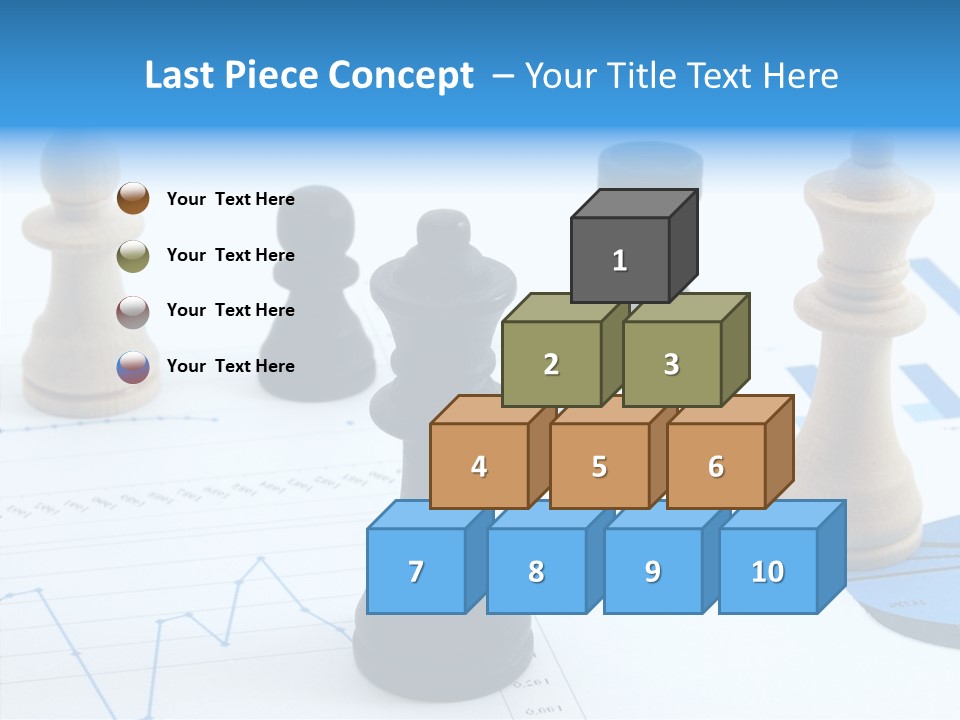 Competitive Financial Graph PowerPoint Template