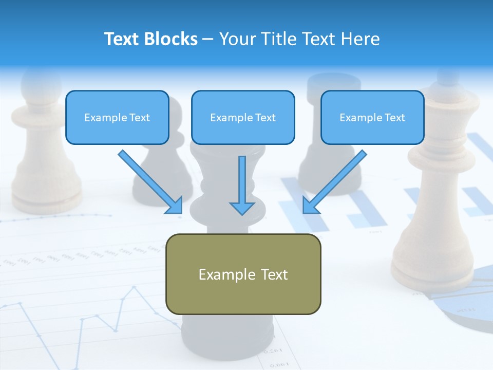 Competitive Financial Graph PowerPoint Template