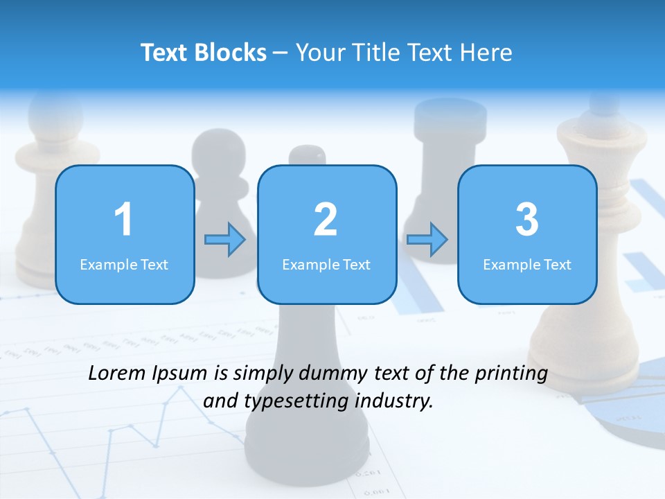 Competitive Financial Graph PowerPoint Template