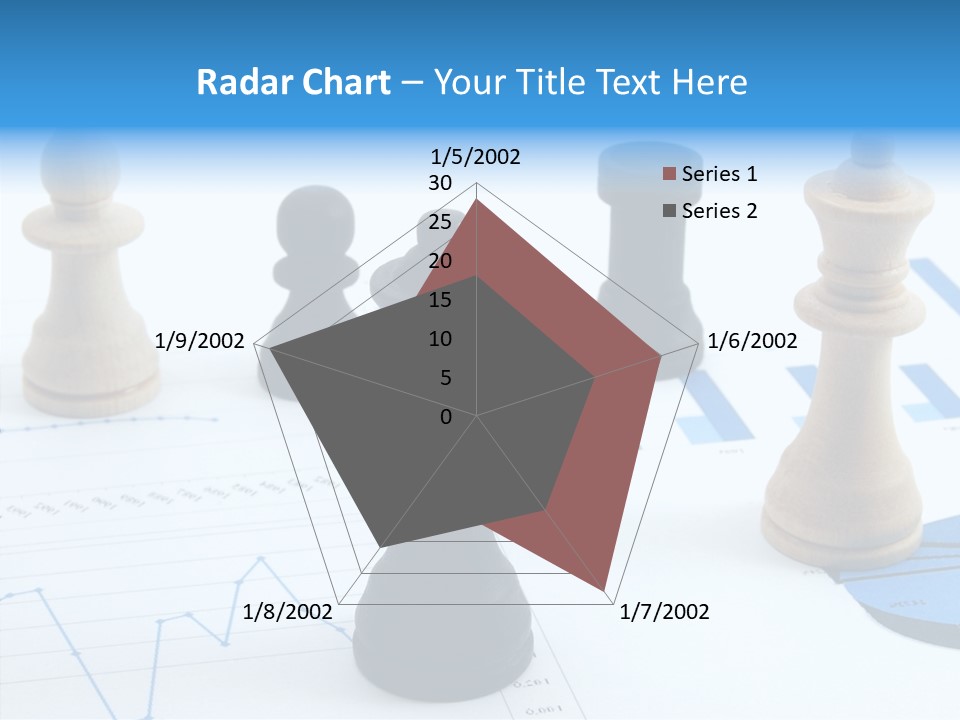Competitive Financial Graph PowerPoint Template
