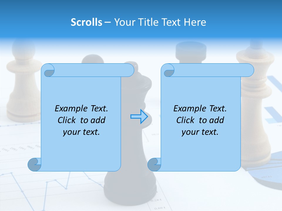 Competitive Financial Graph PowerPoint Template