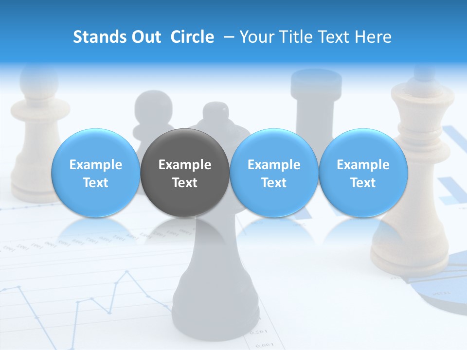 Competitive Financial Graph PowerPoint Template