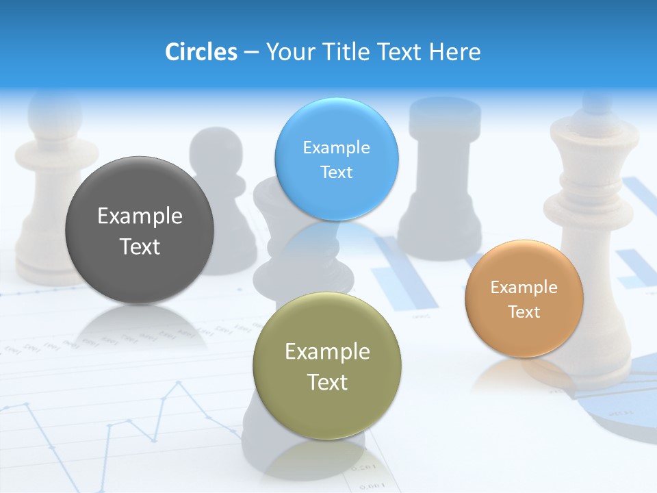 Competitive Financial Graph PowerPoint Template