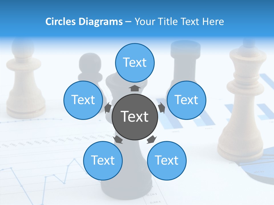 Competitive Financial Graph PowerPoint Template