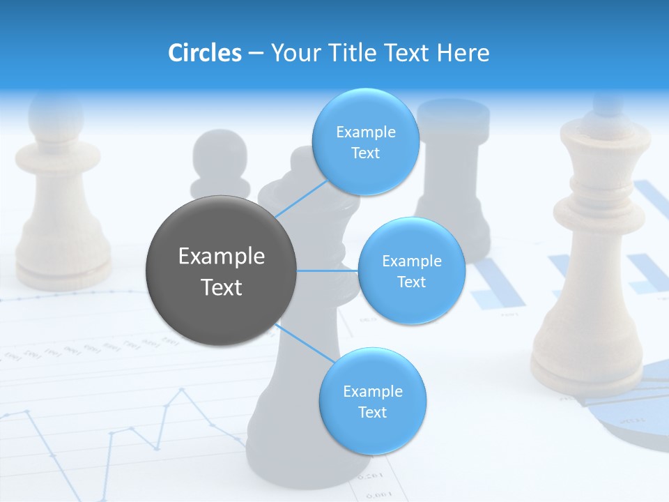 Competitive Financial Graph PowerPoint Template