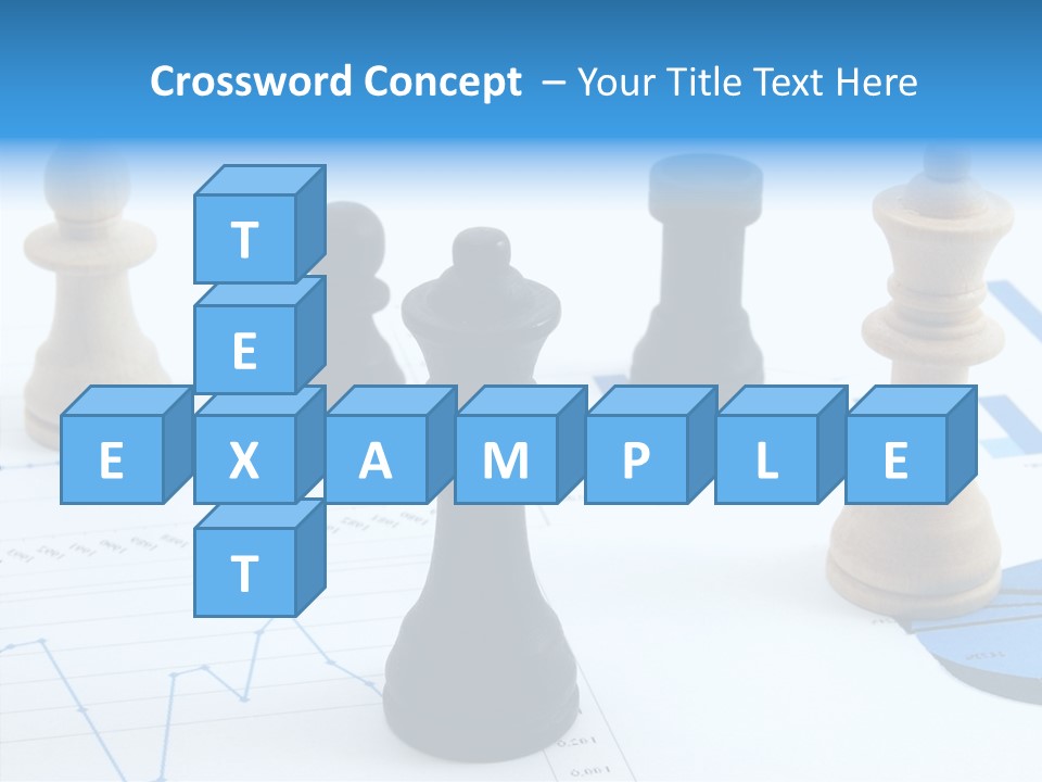 Competitive Financial Graph PowerPoint Template