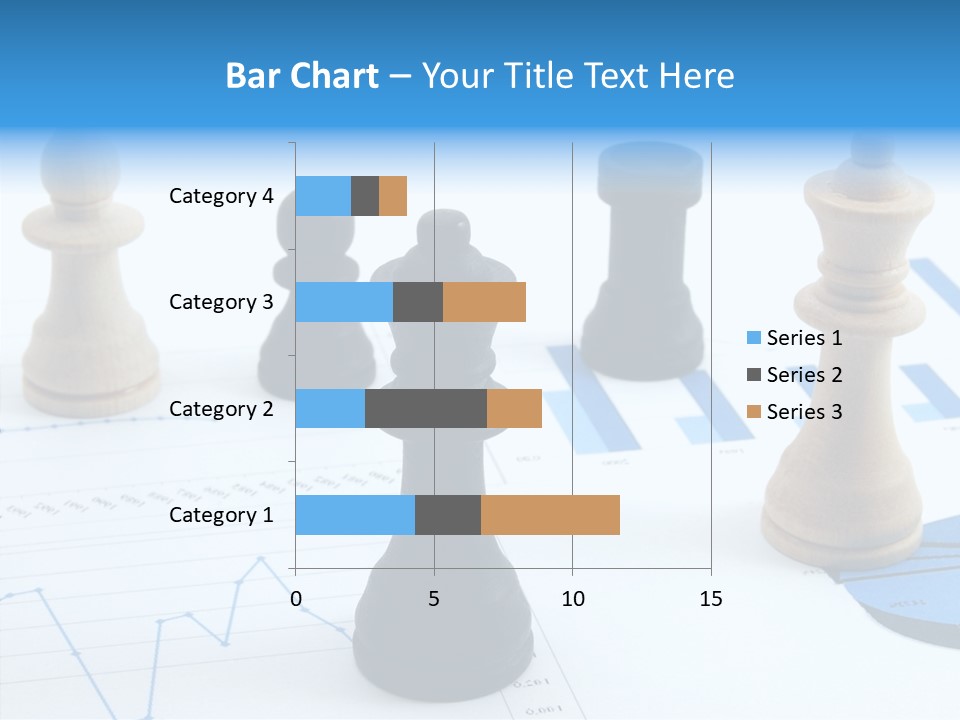 Competitive Financial Graph PowerPoint Template