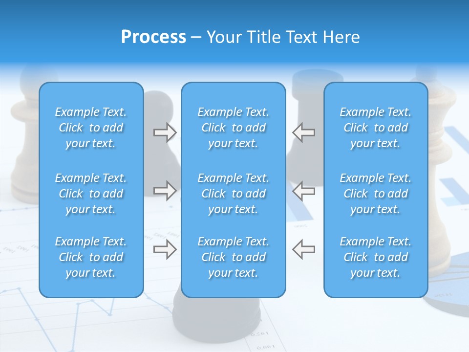Competitive Financial Graph PowerPoint Template