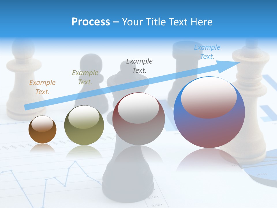 Competitive Financial Graph PowerPoint Template