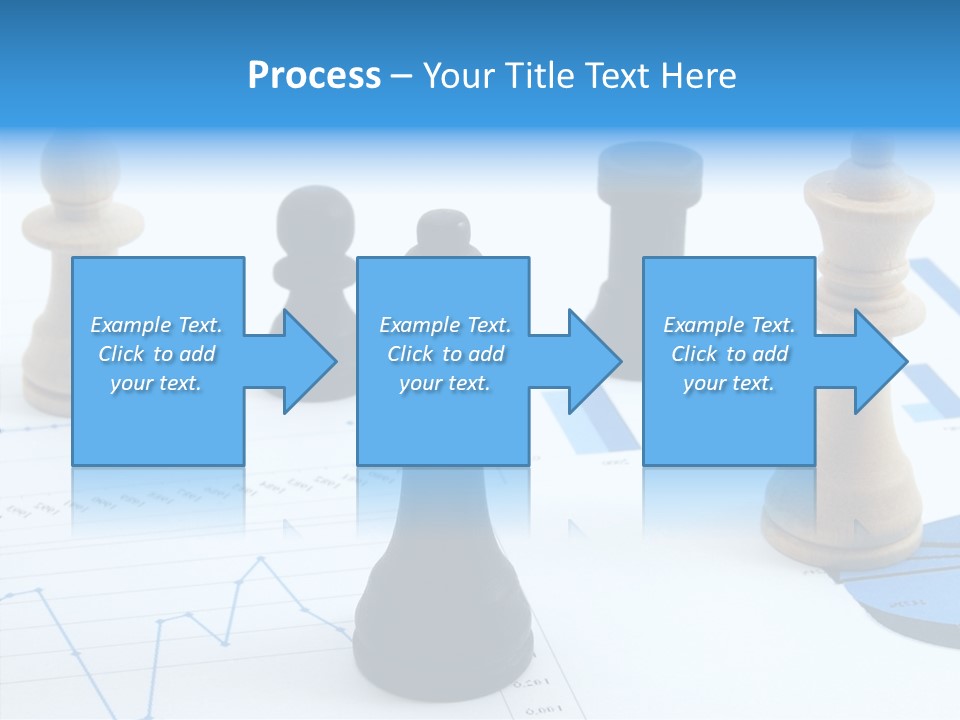 Competitive Financial Graph PowerPoint Template