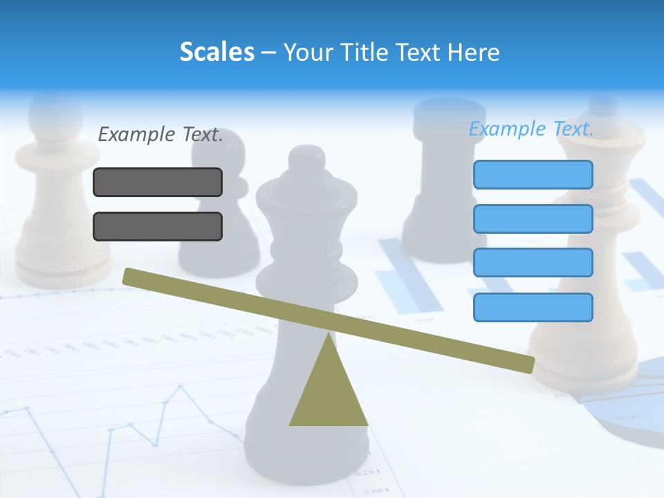 Competitive Financial Graph PowerPoint Template