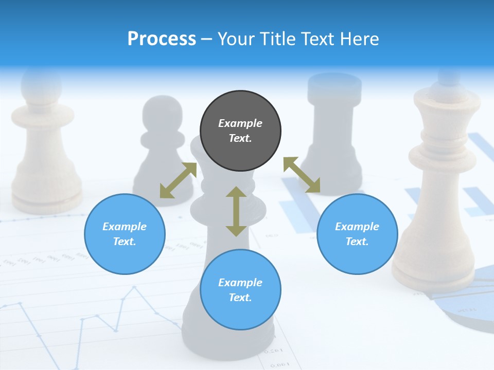 Competitive Financial Graph PowerPoint Template