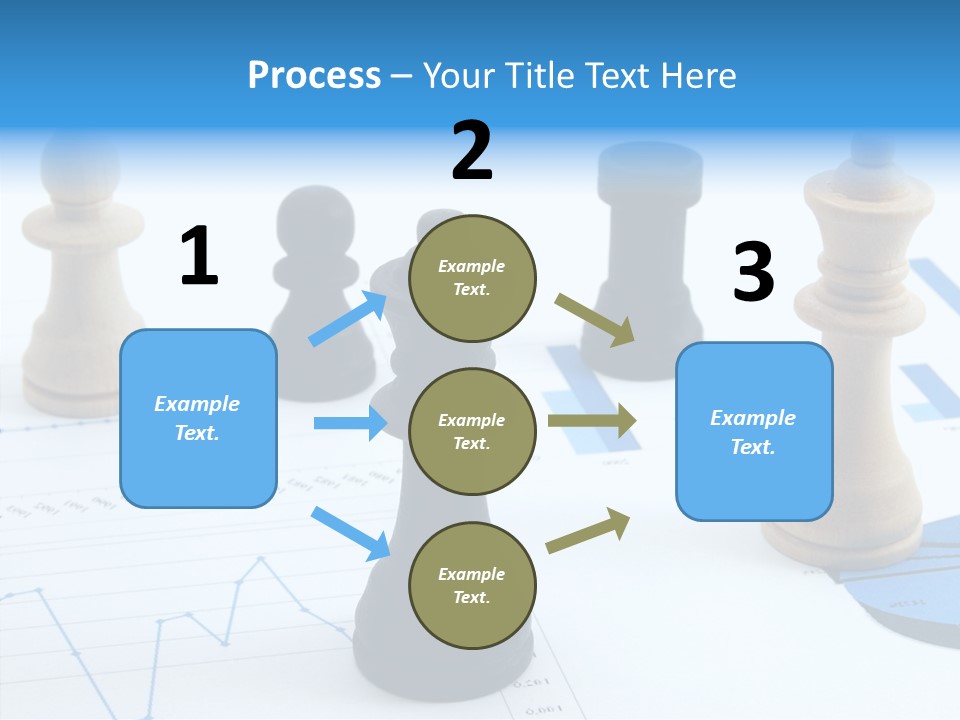 Competitive Financial Graph PowerPoint Template