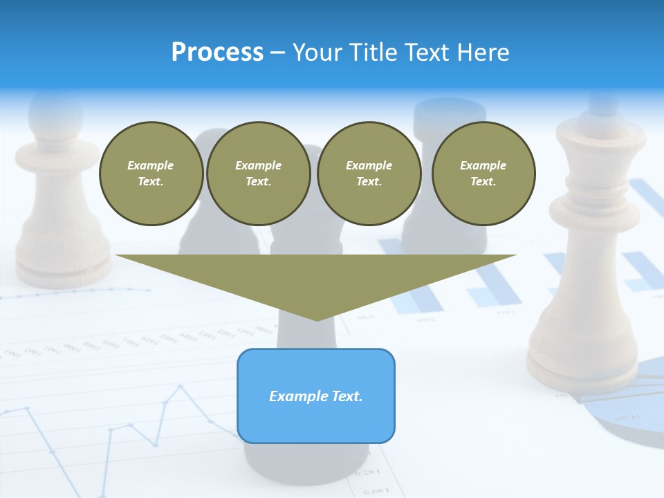 Competitive Financial Graph PowerPoint Template