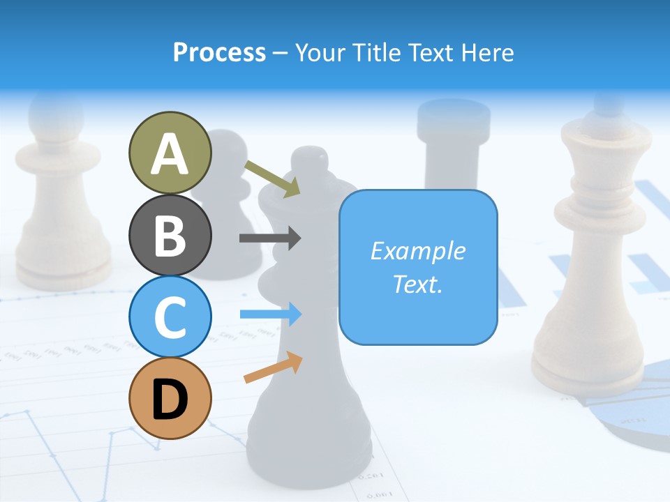 Competitive Financial Graph PowerPoint Template