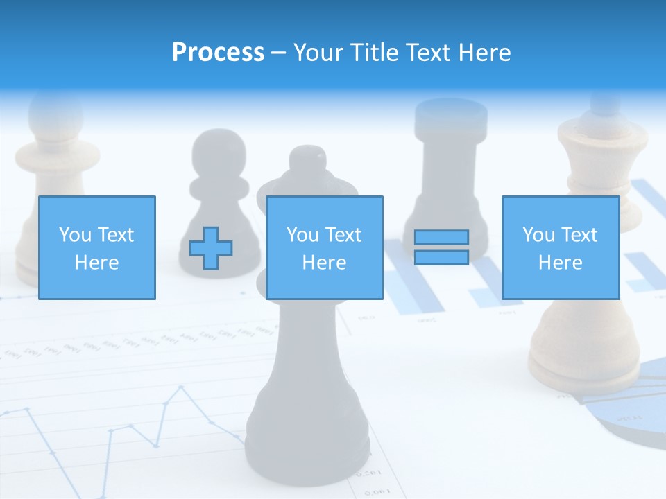 Competitive Financial Graph PowerPoint Template
