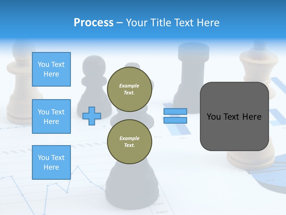 Competitive Financial Graph PowerPoint Template