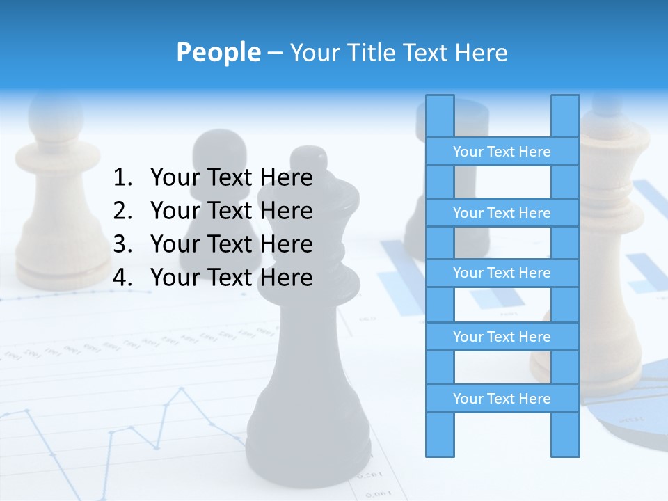 Competitive Financial Graph PowerPoint Template