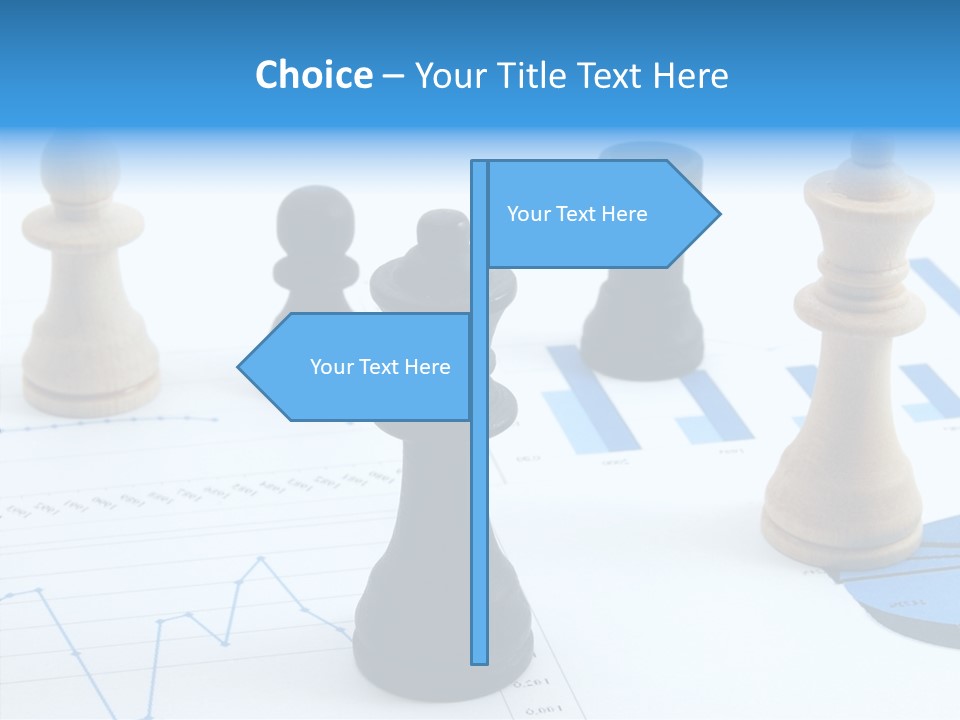 Competitive Financial Graph PowerPoint Template