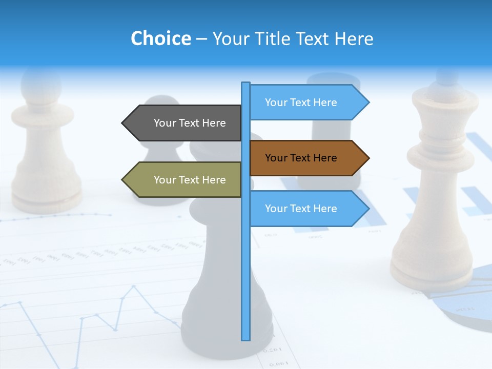 Competitive Financial Graph PowerPoint Template