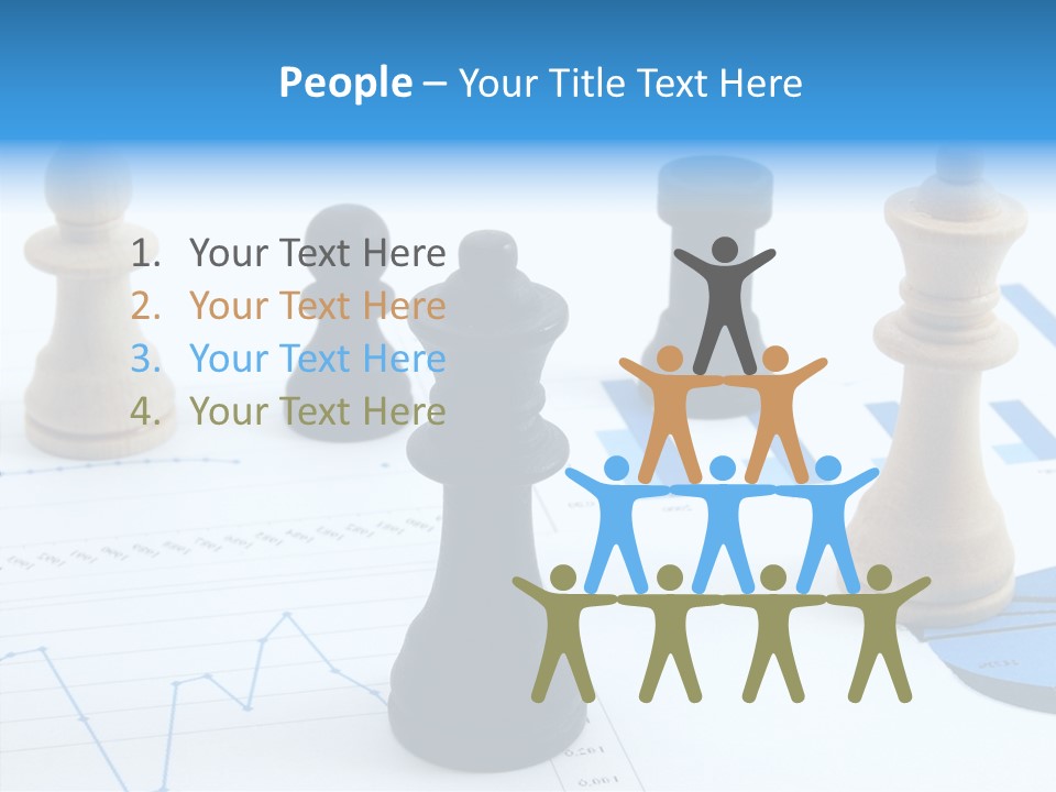 Competitive Financial Graph PowerPoint Template