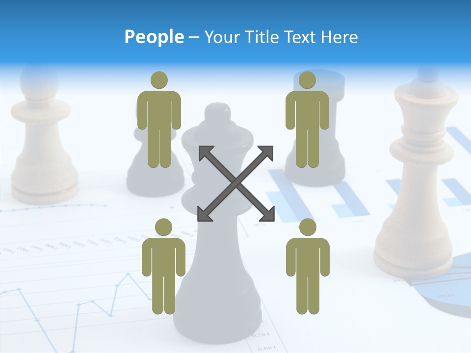 Competitive Financial Graph PowerPoint Template