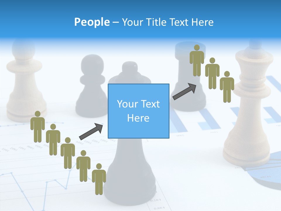 Competitive Financial Graph PowerPoint Template