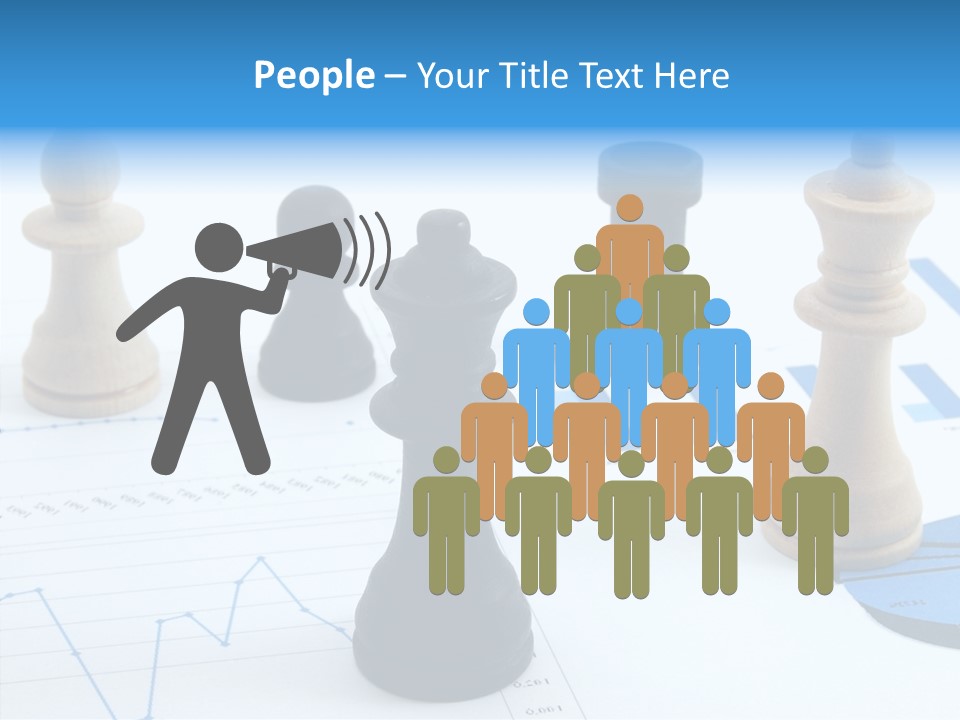 Competitive Financial Graph PowerPoint Template