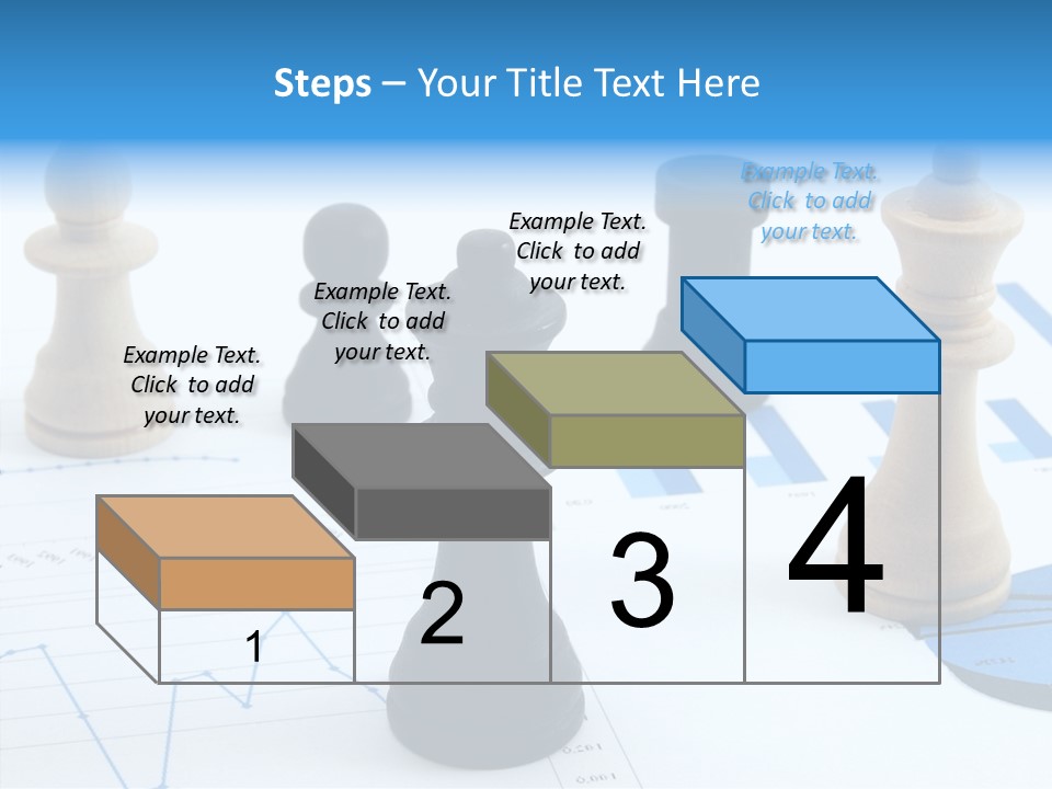 Competitive Financial Graph PowerPoint Template