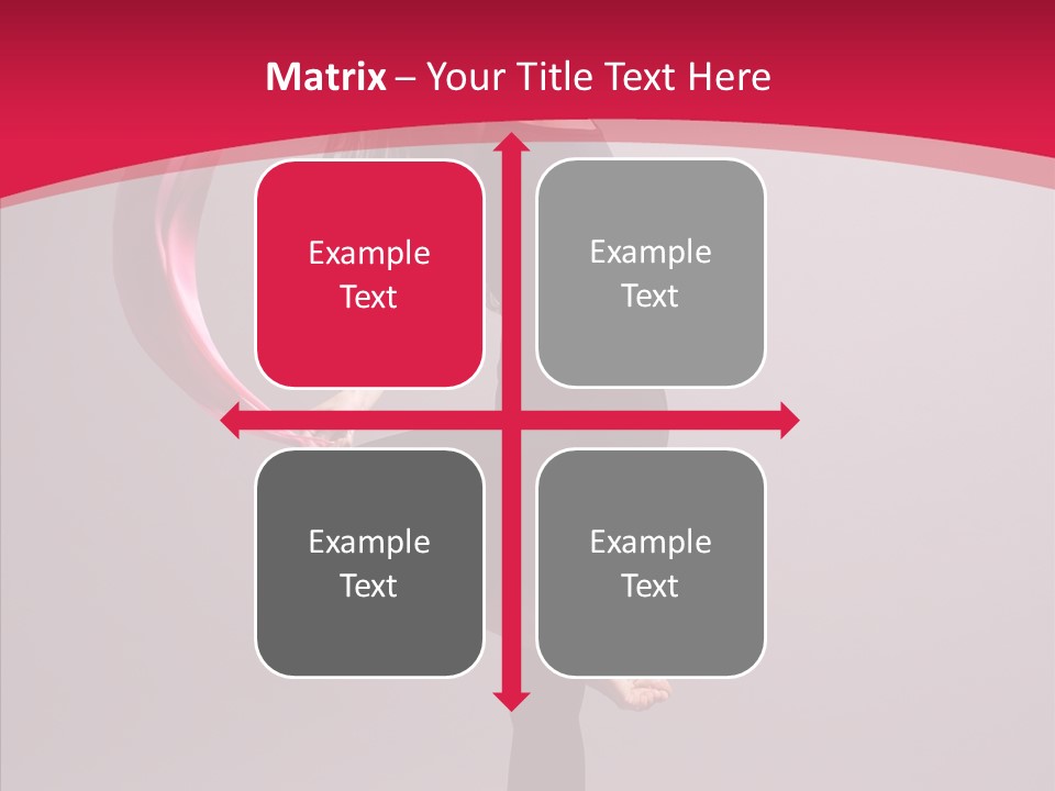 Aerobics Motion Beautiful PowerPoint Template