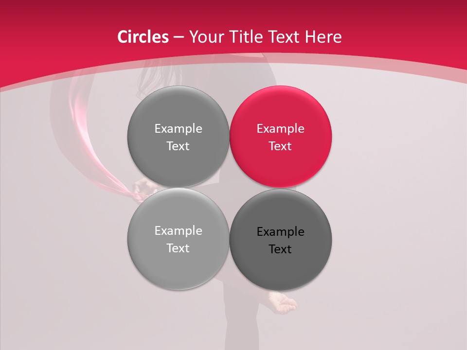 Aerobics Motion Beautiful PowerPoint Template