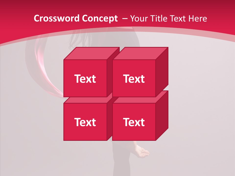 Aerobics Motion Beautiful PowerPoint Template