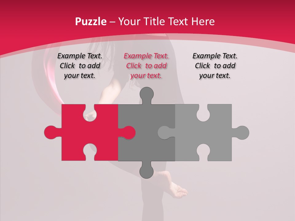 Aerobics Motion Beautiful PowerPoint Template