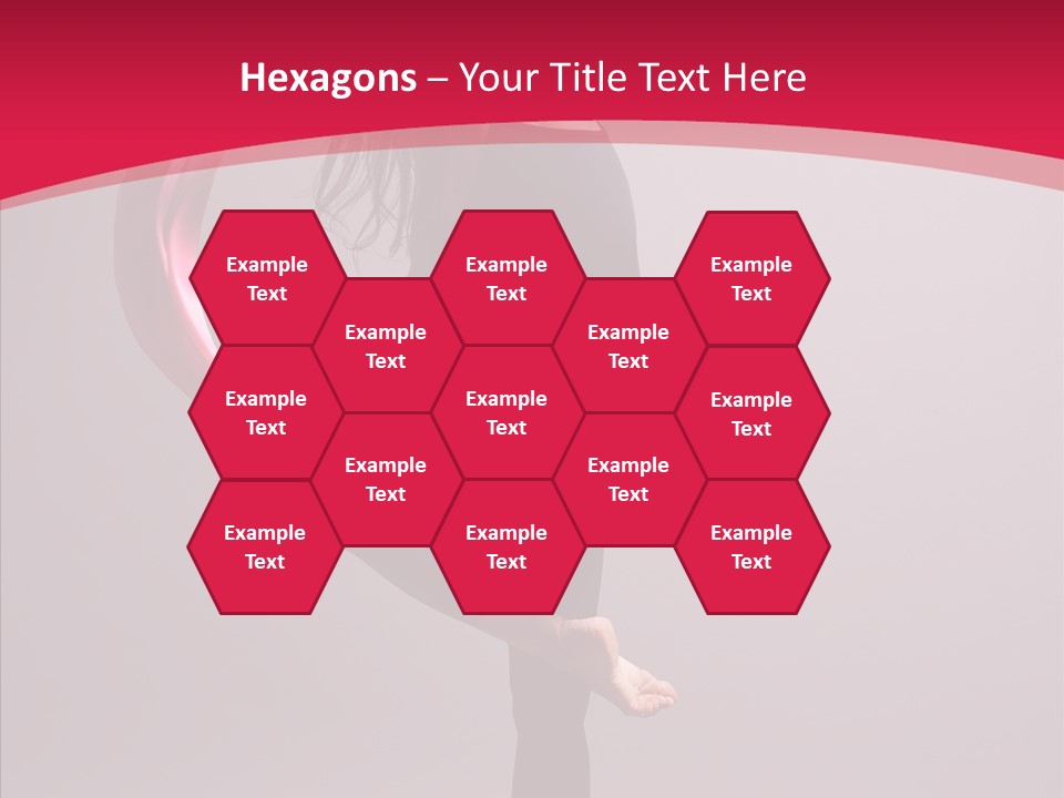 Aerobics Motion Beautiful PowerPoint Template