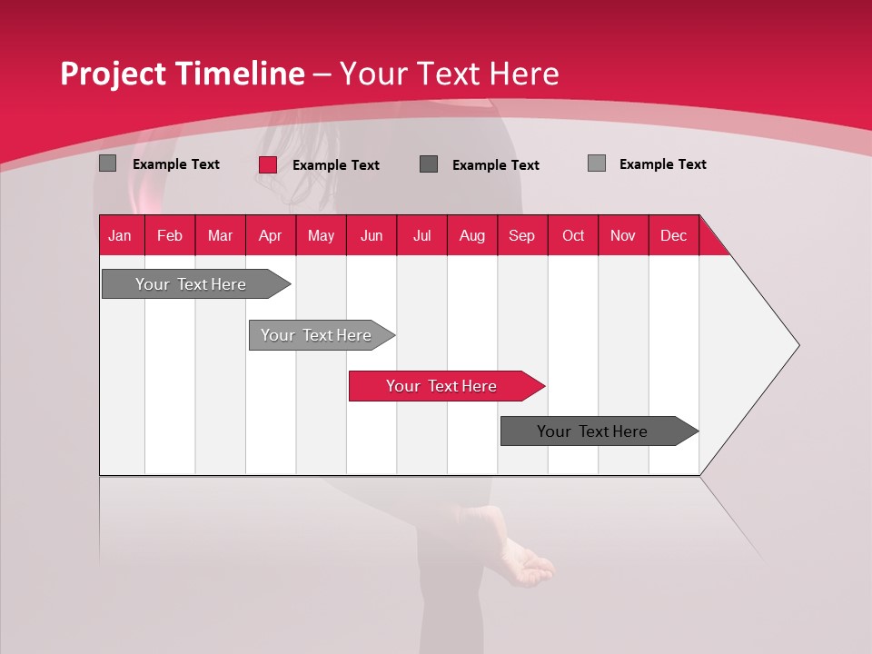 Aerobics Motion Beautiful PowerPoint Template