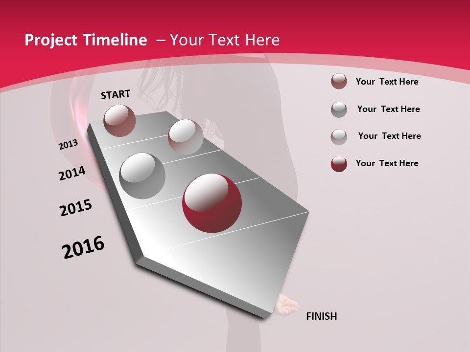 Aerobics Motion Beautiful PowerPoint Template
