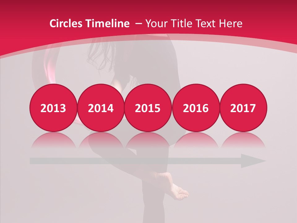 Aerobics Motion Beautiful PowerPoint Template