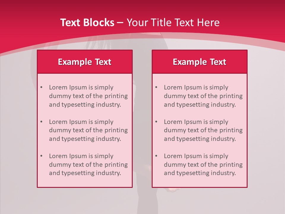 Aerobics Motion Beautiful PowerPoint Template