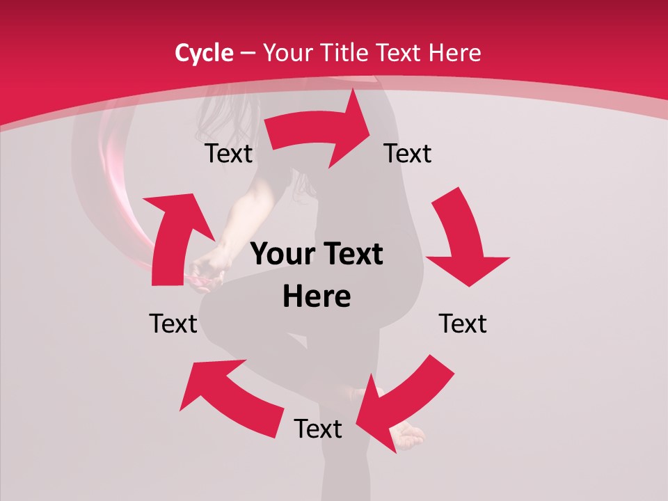 Aerobics Motion Beautiful PowerPoint Template