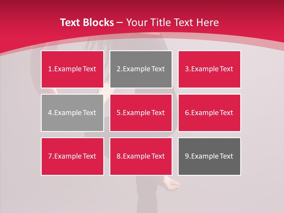 Aerobics Motion Beautiful PowerPoint Template