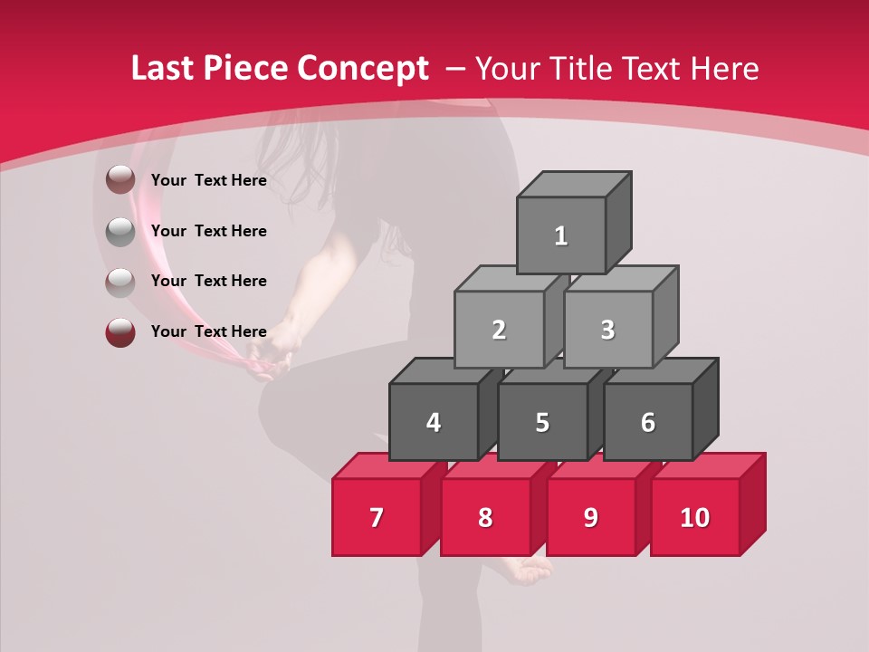 Aerobics Motion Beautiful PowerPoint Template