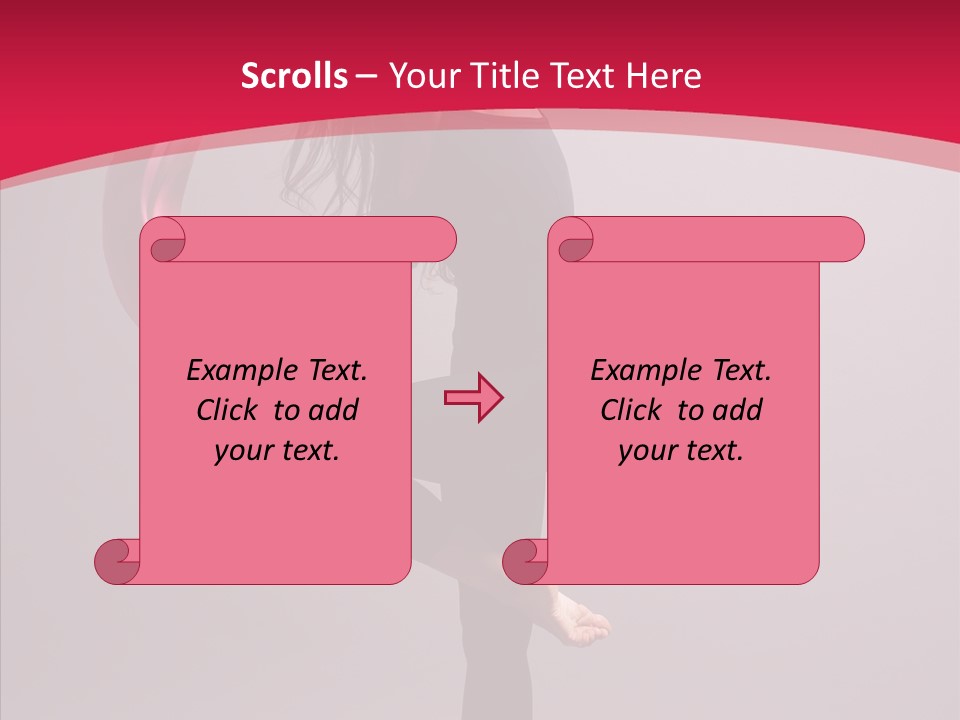 Aerobics Motion Beautiful PowerPoint Template