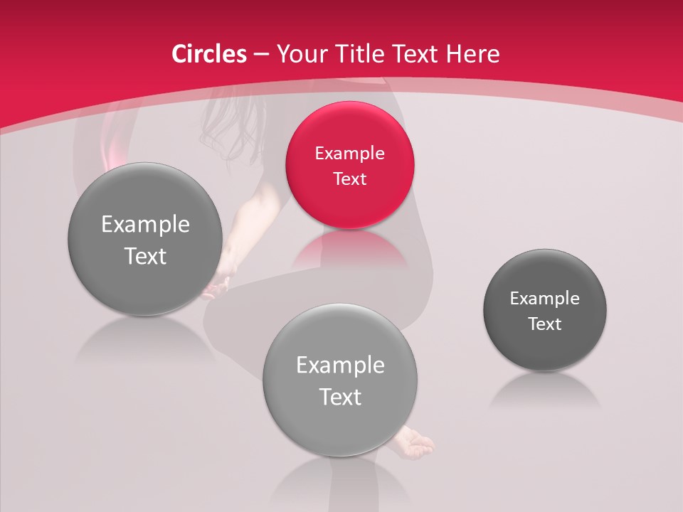 Aerobics Motion Beautiful PowerPoint Template