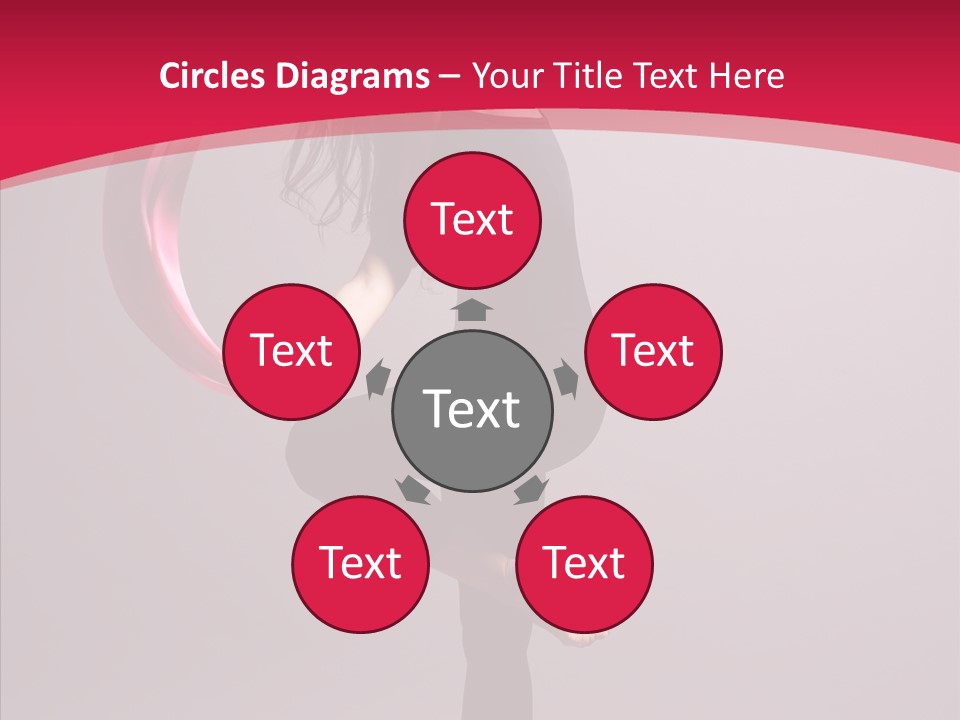 Aerobics Motion Beautiful PowerPoint Template