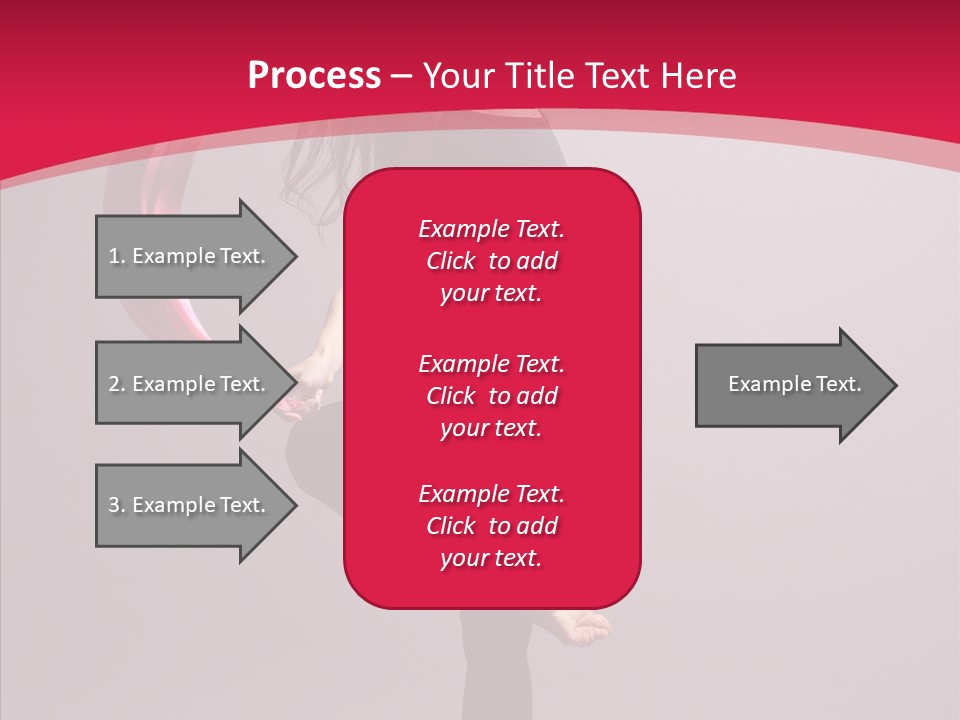 Aerobics Motion Beautiful PowerPoint Template